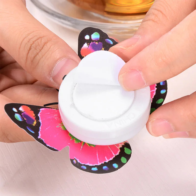 LED Butterfly Night Light | Colorful Fridge Magnet Decor for Home