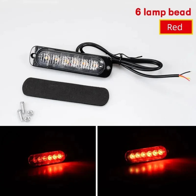 1X Truck LED Strobe Warning Light | Amber Grille Flashing Light Bar