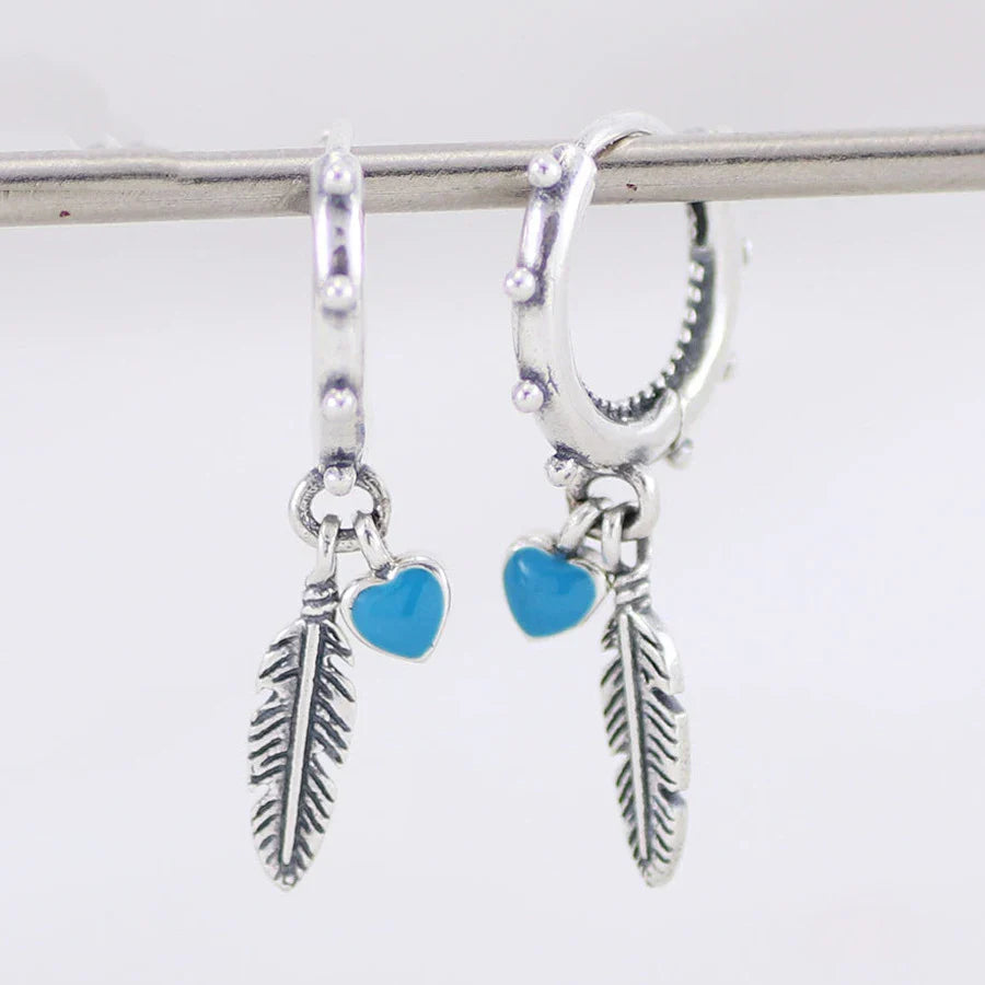 925 Silver Strawberry Butterfly Stud Earrings | Fine Jewelry Gift for Women