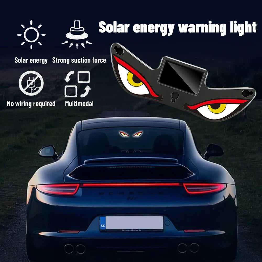 Monster Eye Antenna Flash Light | Solar Car Decoration Demon Light