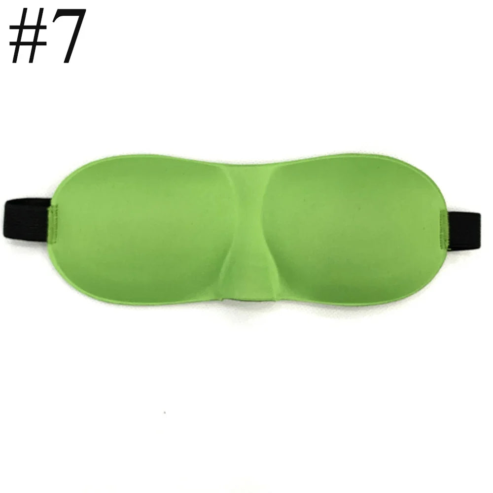 3D Contoured Sleep Eye Mask | Light Blocking Blindfold for Deep Sleep