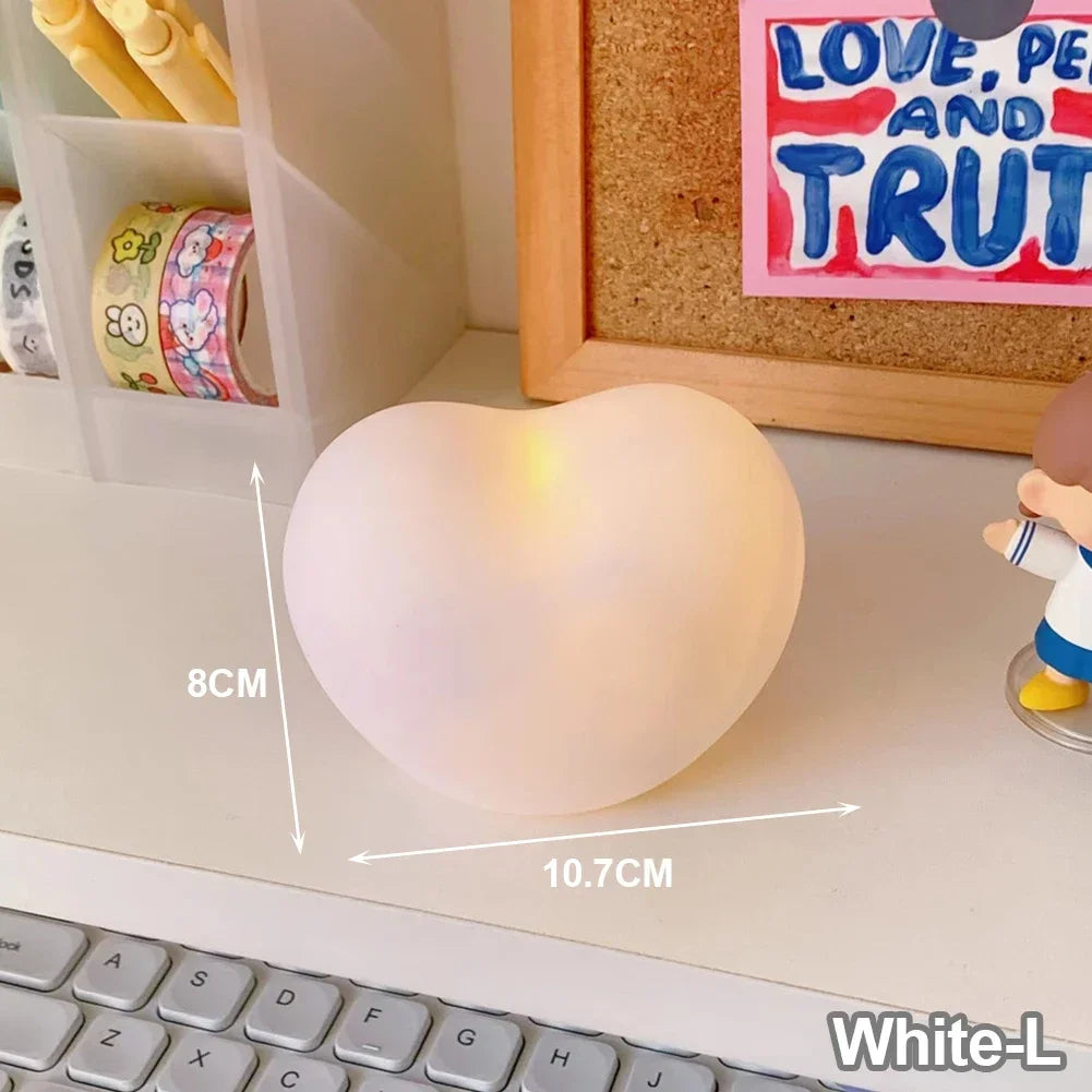 Creative Heart LED 3D Night Light | Romantic Wedding Anniversary Gift