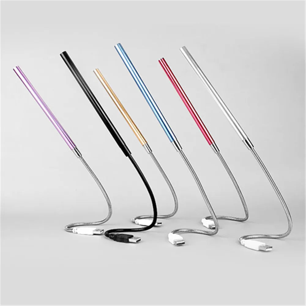 5V LED Book Light Flexible Reading Lamp | Portable USB Desk Light for Bedroom Decor and PC Keyboard Lighting