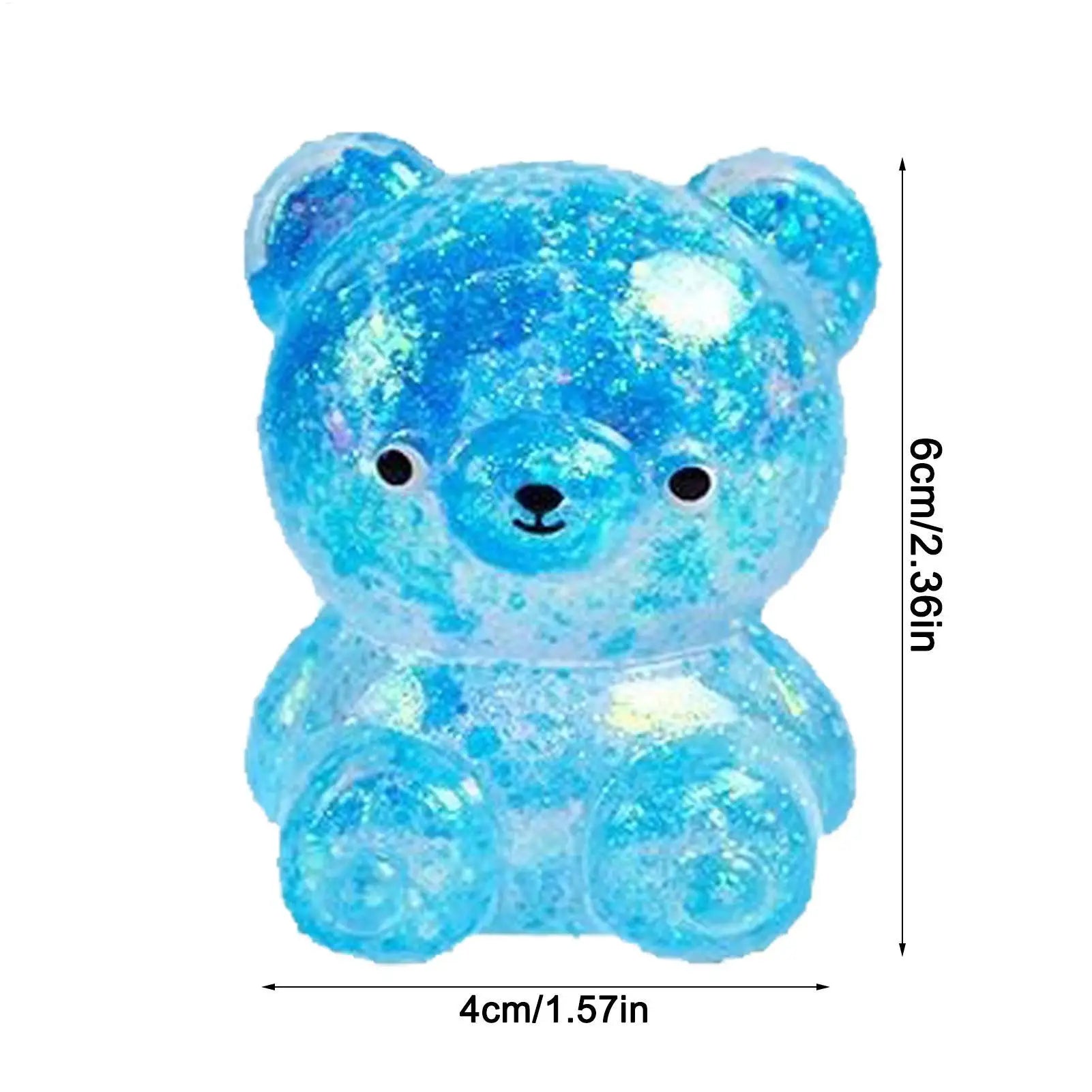 Slow Rising Fidget Bear Toy | Cute Squeeze Animal Stress Relief Gift