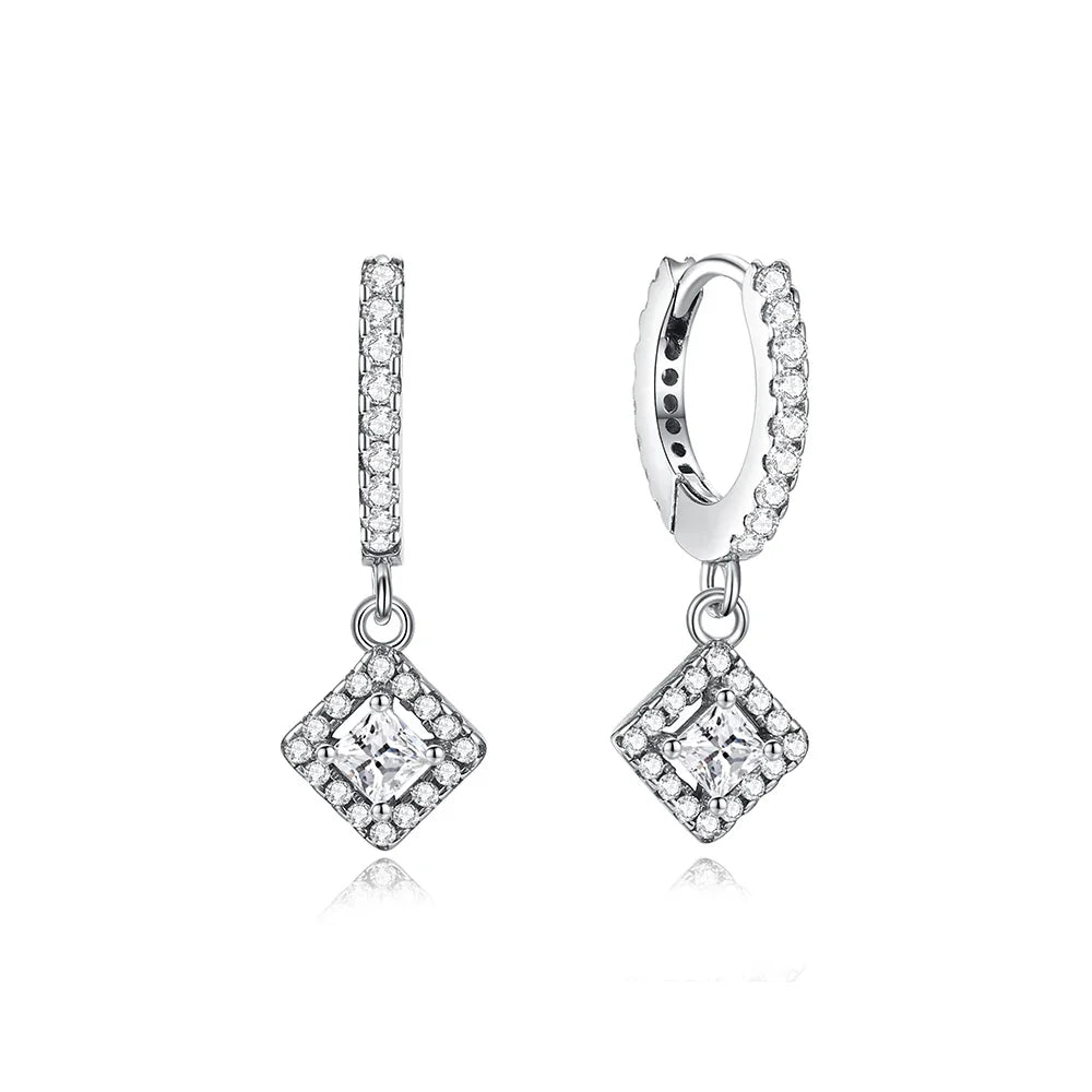 925 Sterling Silver Earrings | Women's Trendy Stud and Hoop Jewelry with Cubic Zirconia