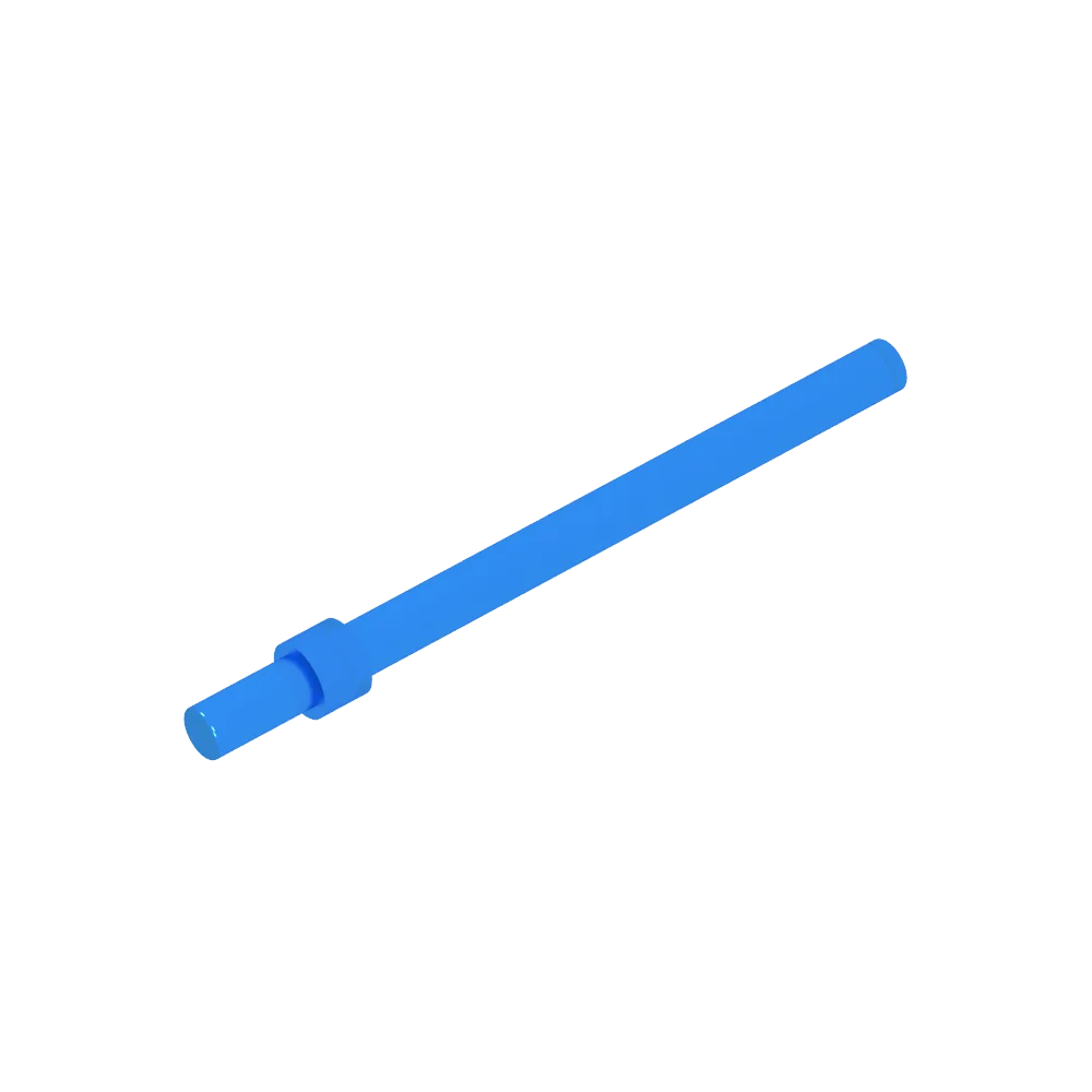 Gobricks GDS-905 Bar 6L with Stop Ring | Technical Building Block Piece Compatible with Lego 63965