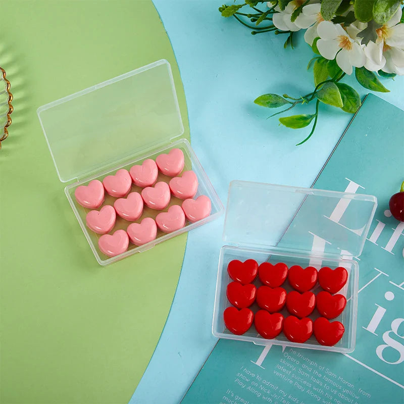 12 Pcs Silicone Ear Plugs Reusable Noise Reduction | Sleeping Protection