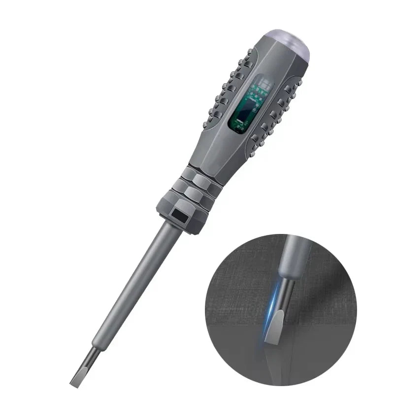 Electrician Test Screwdriver Set | Non-Contact Voltage Tester 12-250V with Dual-Color LED