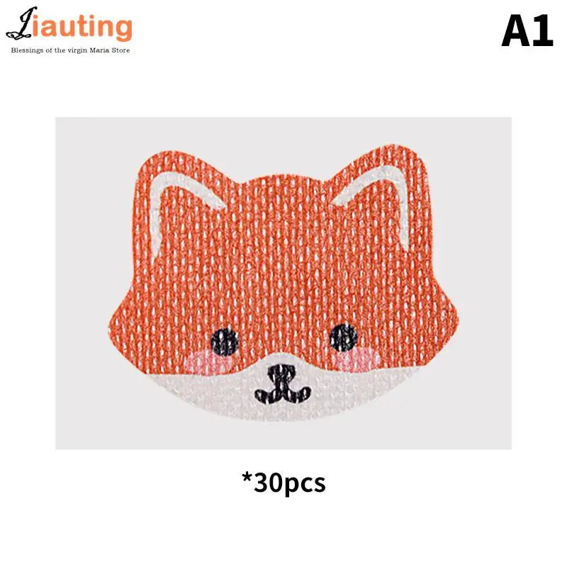 Children Cartoon Night Sleep Mouth Tape | Anti-Snoring Stickers for Nasal Breathing