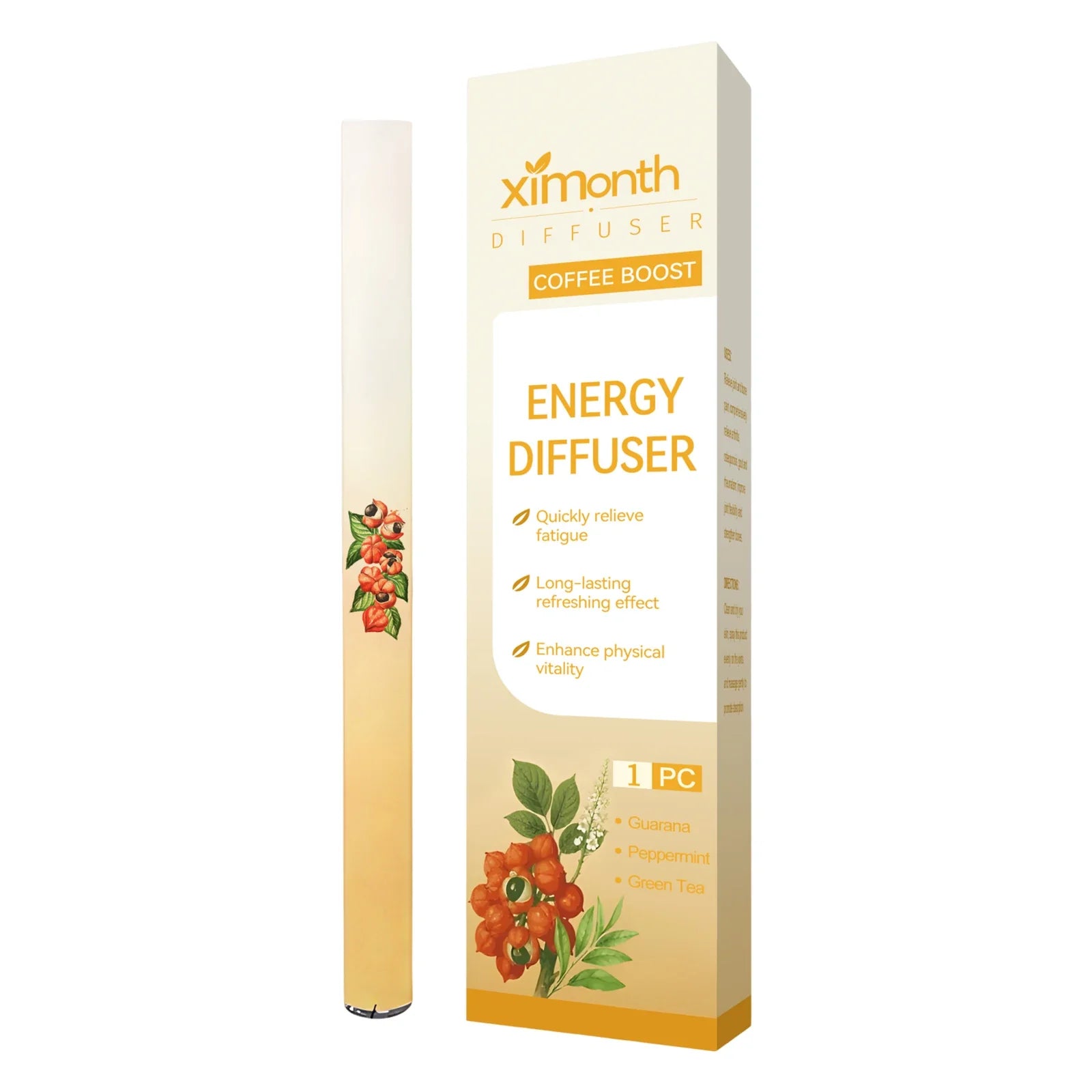 Herbal Blend Diffuser | Aromatherapy Inhaler for Focus and Relaxation