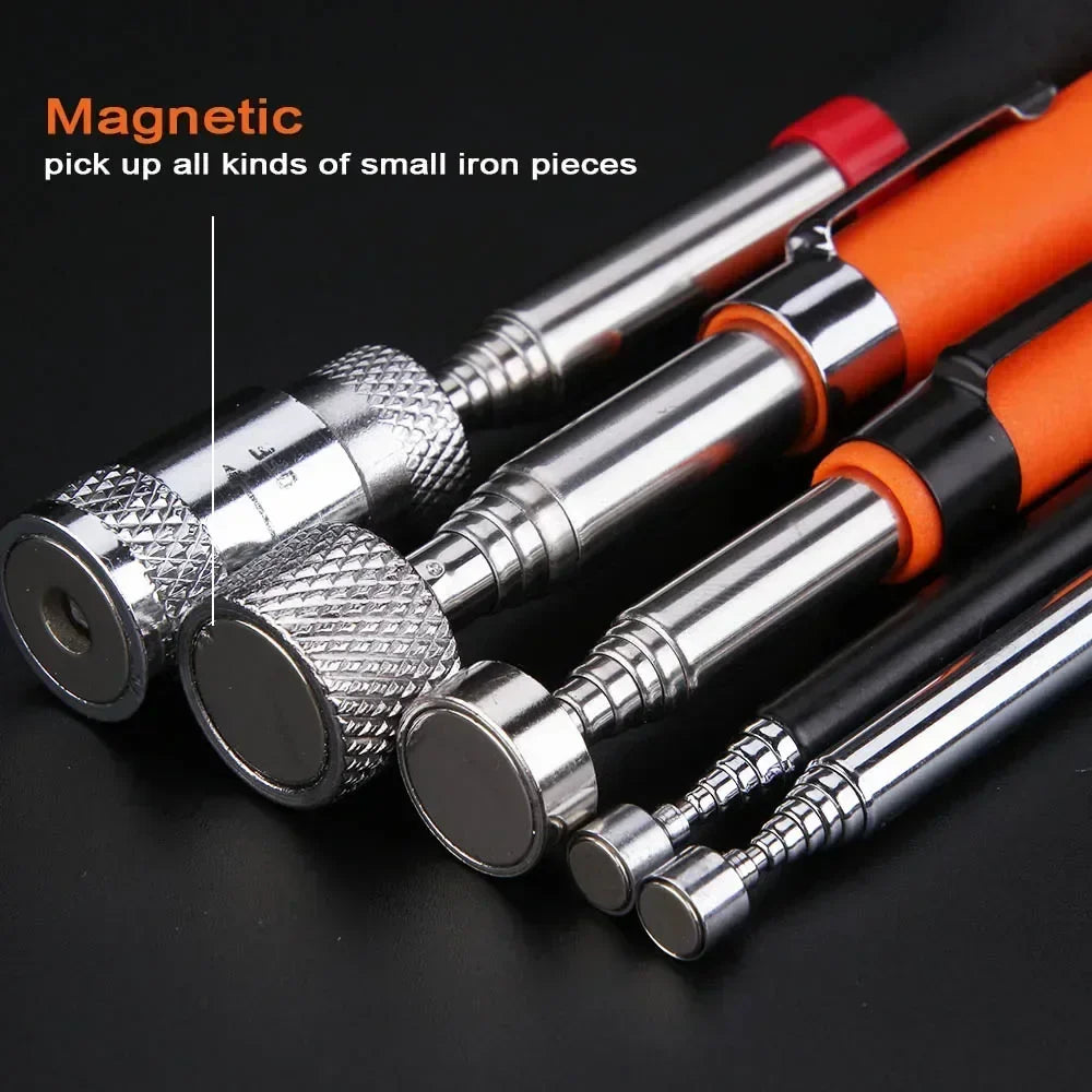 Telescopic Magnetic Pickup Tool | Mini Portable Retractable Magnet Pen for Screws and Bolts