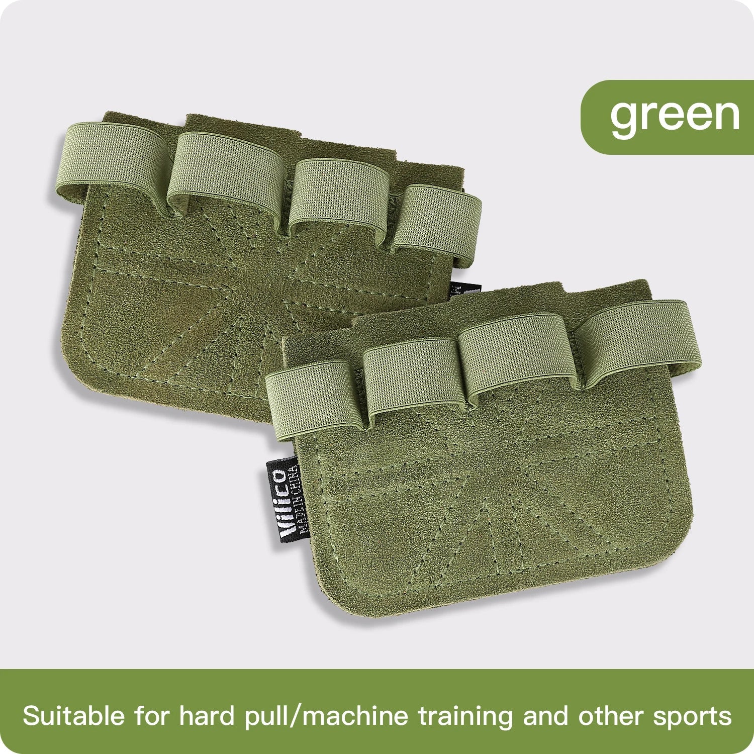 Leather Weight Lifting Training Gloves | Palm Protection for Gym Workouts