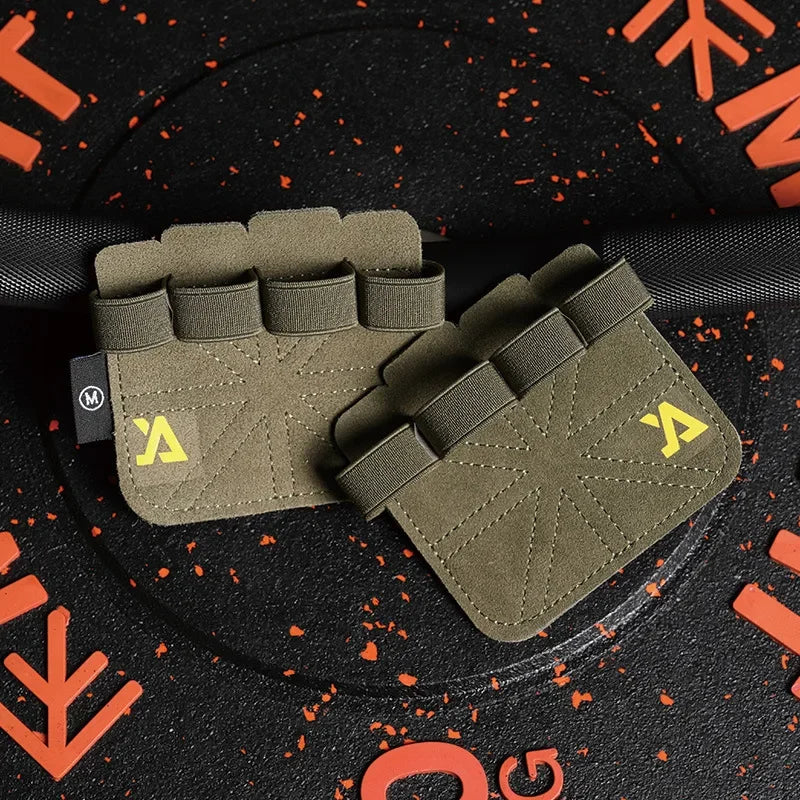 Fitness Gloves for Weightlifting | Cowhide Hand Support for Gym Workouts