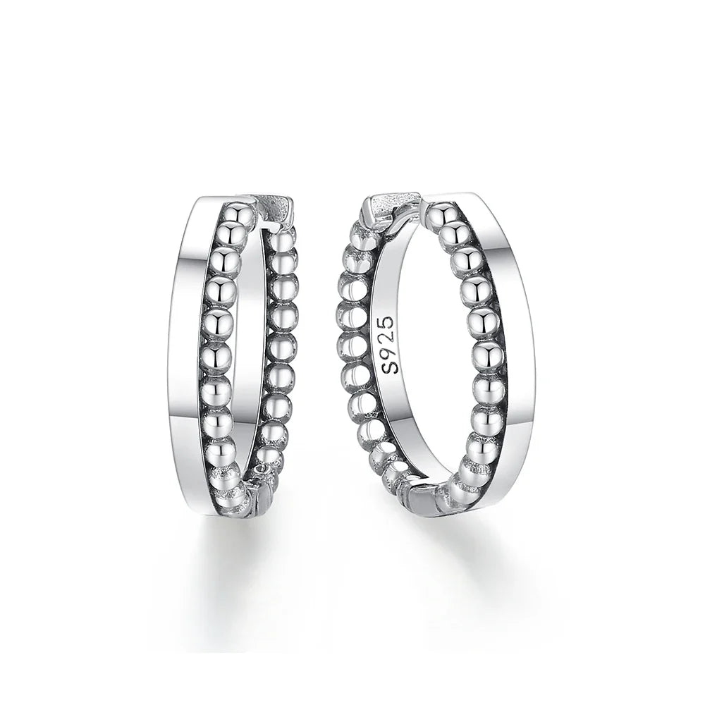 925 Sterling Silver Earrings | Women's Trendy Stud and Hoop Jewelry with Cubic Zirconia