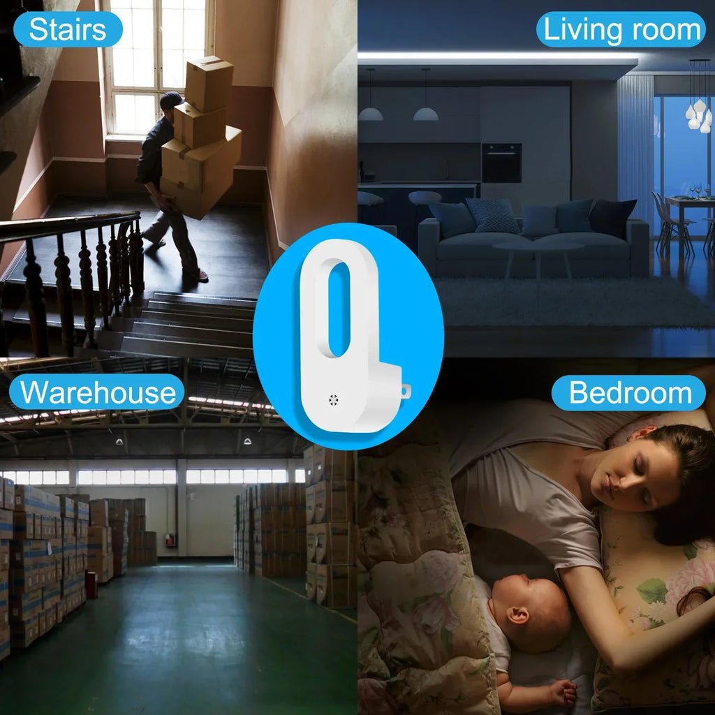 LED Plug Night Light with Twilight Sensor | Energy Saving Wall Socket Lamp