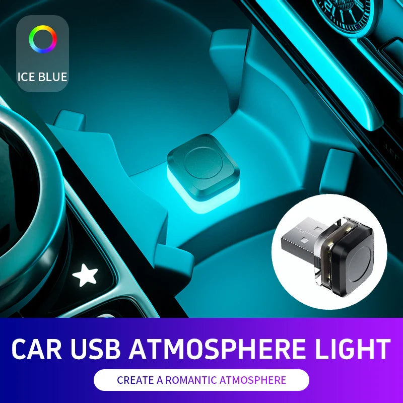 5V Car Mini USB LED Ambient Light | Decorative Atmosphere Lamp for Home Office Computer