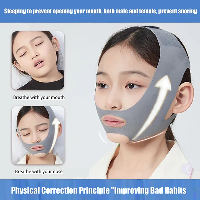 Children Sleeping Mouth Tape | Anti Mouth Breathing Correction Strap for Kids