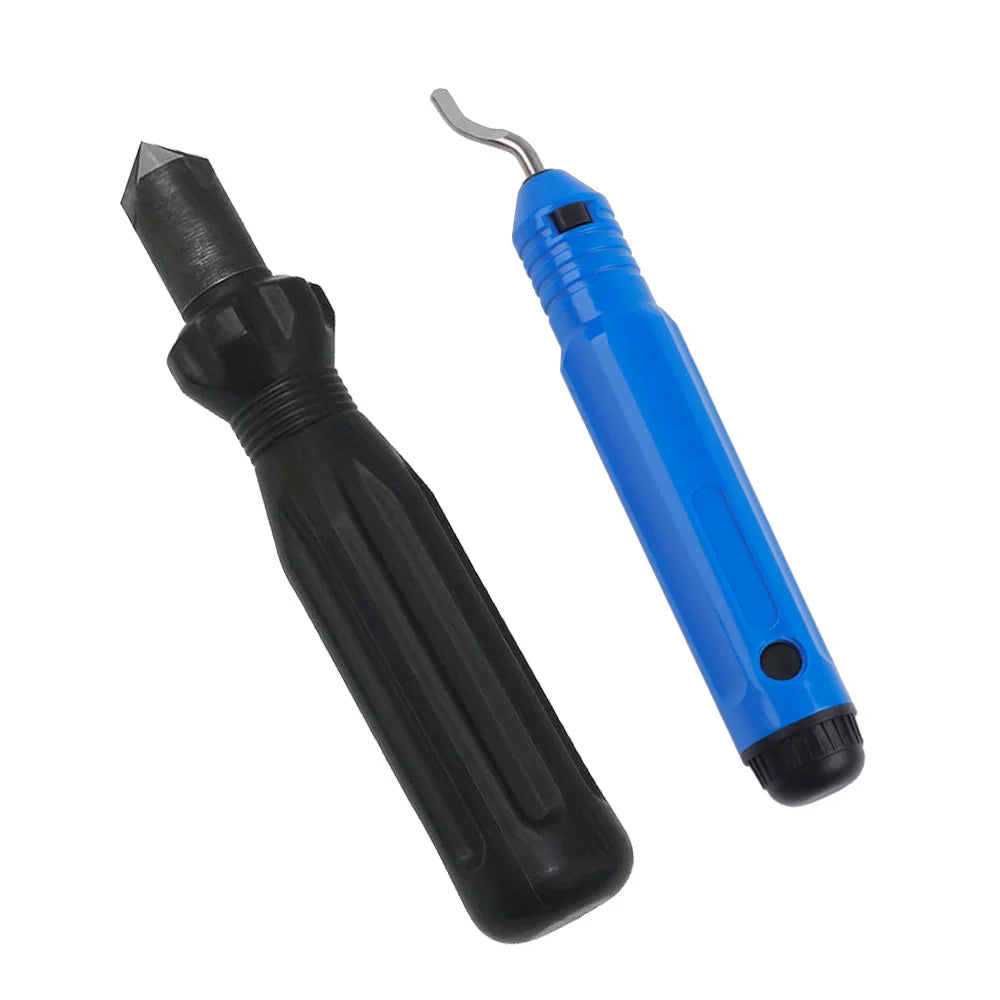 Short Hand Reamer and Countersink Set | Professional Deburring Tool for Carpentry and Plumbing