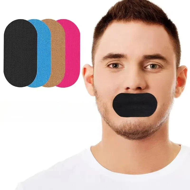30 Pieces Skin-Colored Anti-Snoring Patches | Portable Sleep Breathing Improvement Tape