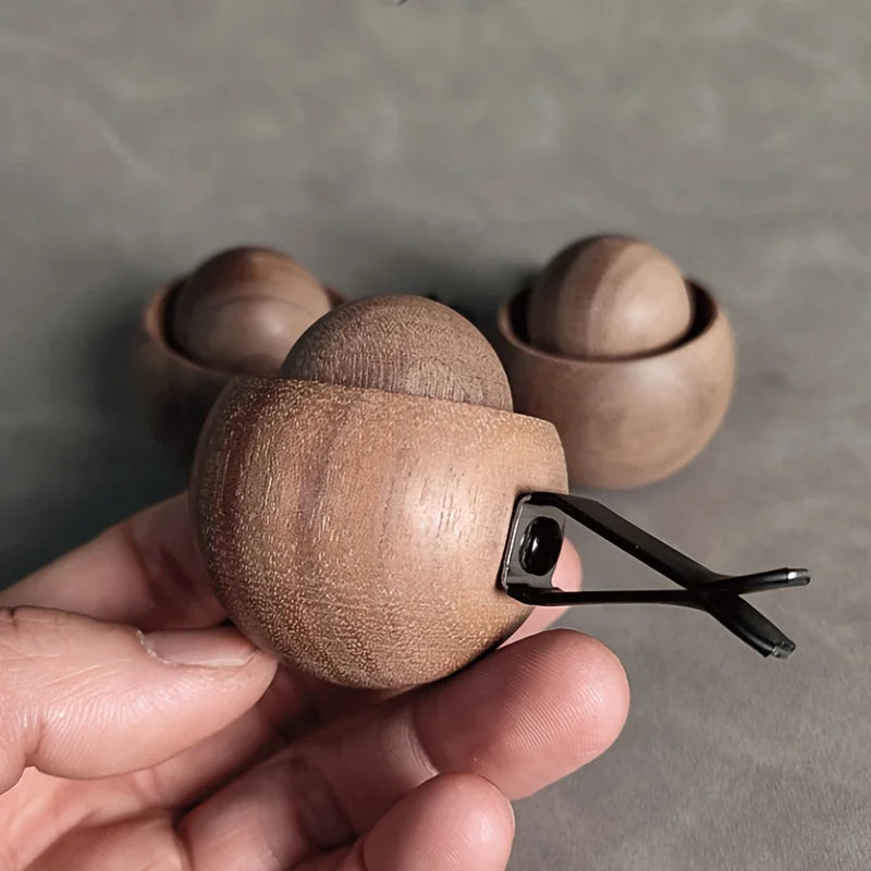 Mini Wood Essential Oil Diffuser | Natural Fragrance Diffuser for Car and Home