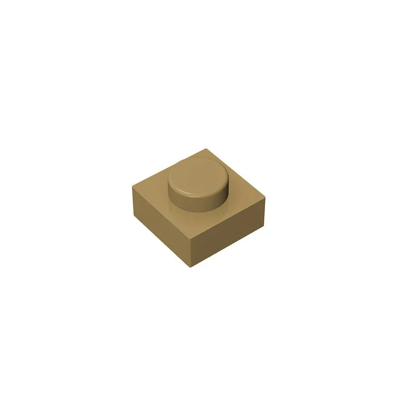 Gobricks GDS-501 Plate 1 x 1 | Compatible Building Block for Creative Builds