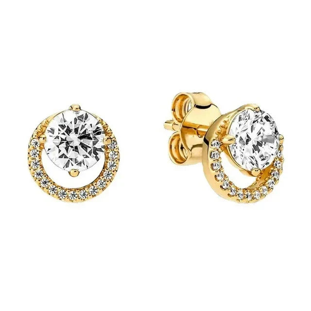 925 Silver Hoop Earrings with Shell and Heart Pendant | Fine Jewelry for Women