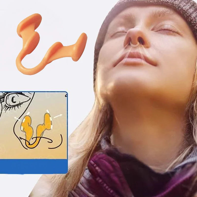 Snoring Relief Nose Clip | Silicone Anti Snoring Device