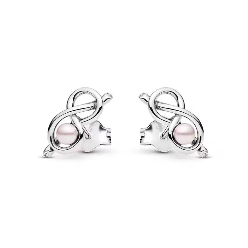 2026 New 925 Silver Elephant Cherry Blossom Butterfly Heart Earrings | Fine Jewelry for Women