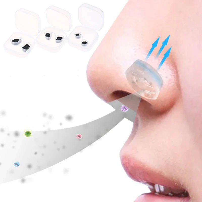 Nasal Filters for Air Pollution and Allergies | Disposable Nose Dust Filter S/M/L