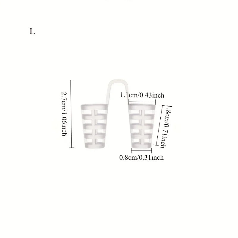 Nasal Snoring Aid | 5 Sizes x 2 Nose Expander for Better Sleep and Breathing
