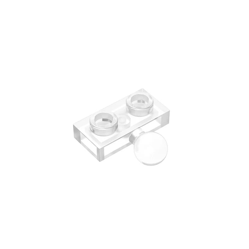 Plate, Modified 1 x 2 with Tow Ball on Side | Gobricks Building Block