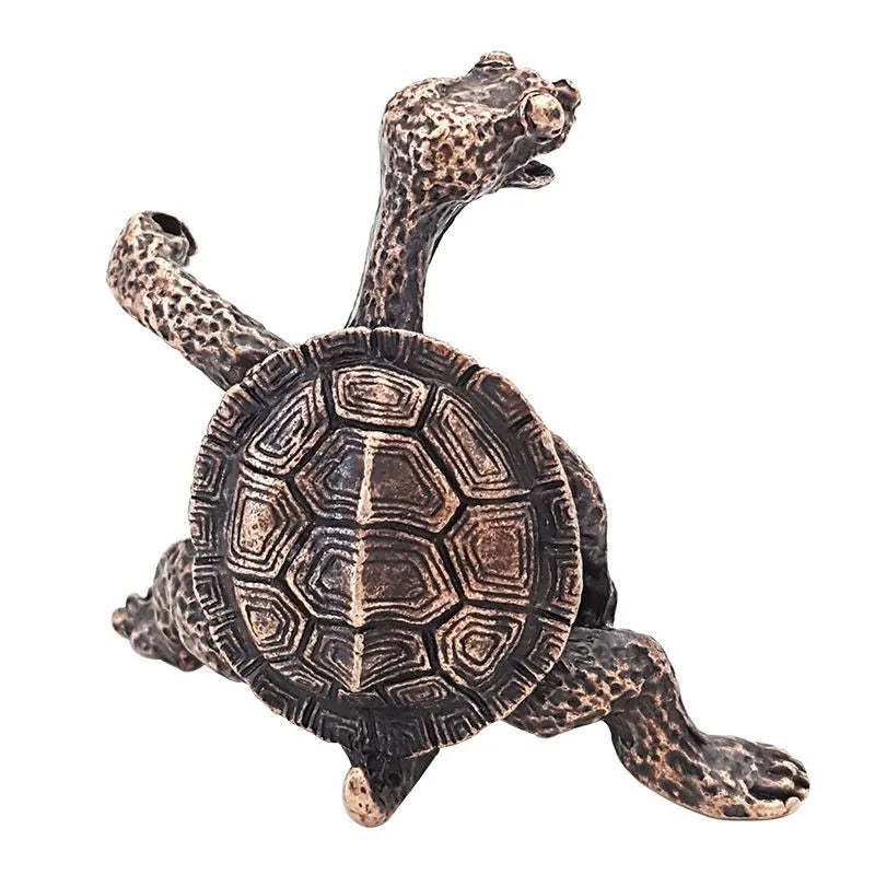 Mini Turtle Incense Holder | Vintage Bronze Sandalwood Stick Burner Stand