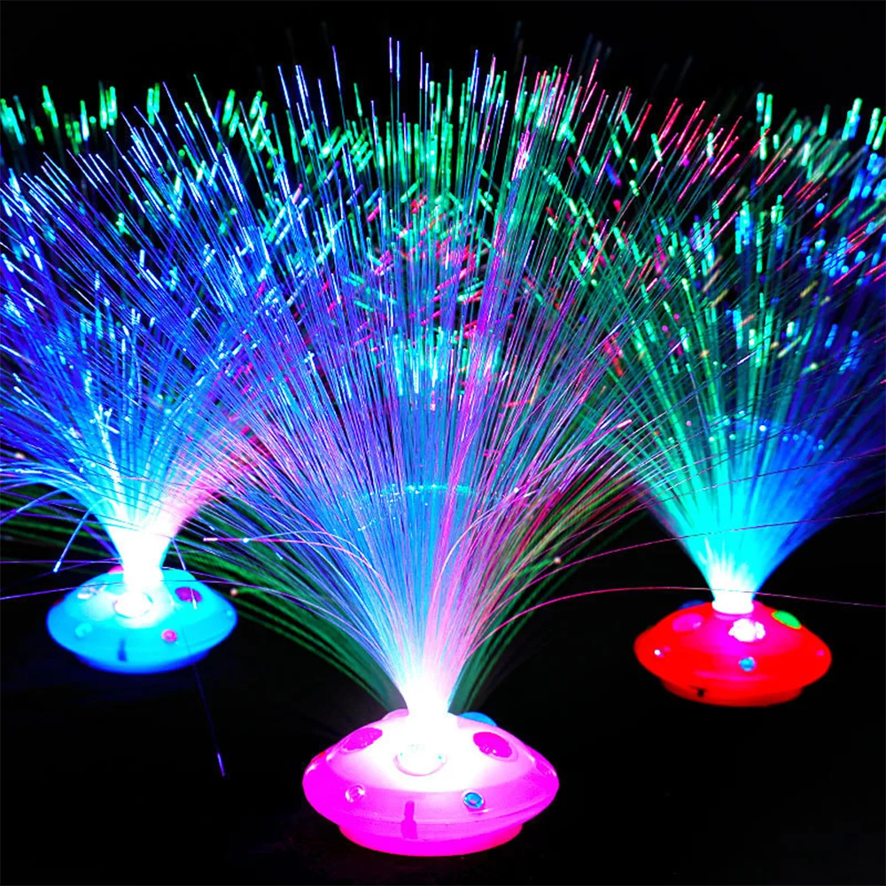 LED Fiber Optic Lamp Star Sky Light | Multicolor Holiday Wedding Centerpiece Decoration