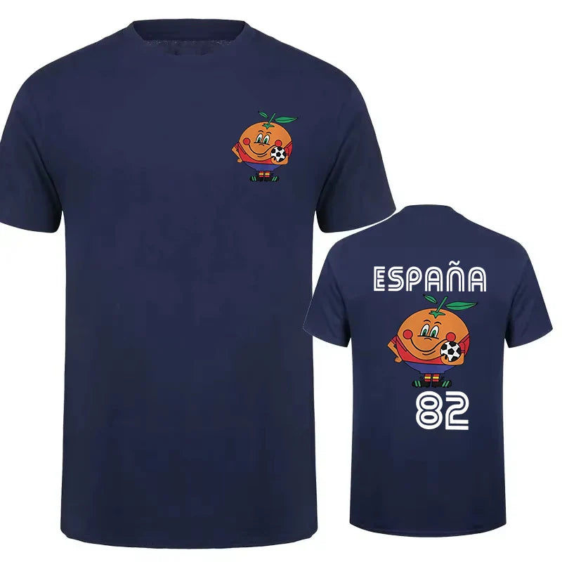 Naranjito Spain 82 Mascot T-Shirt | Retro Soccer Graphic Tee