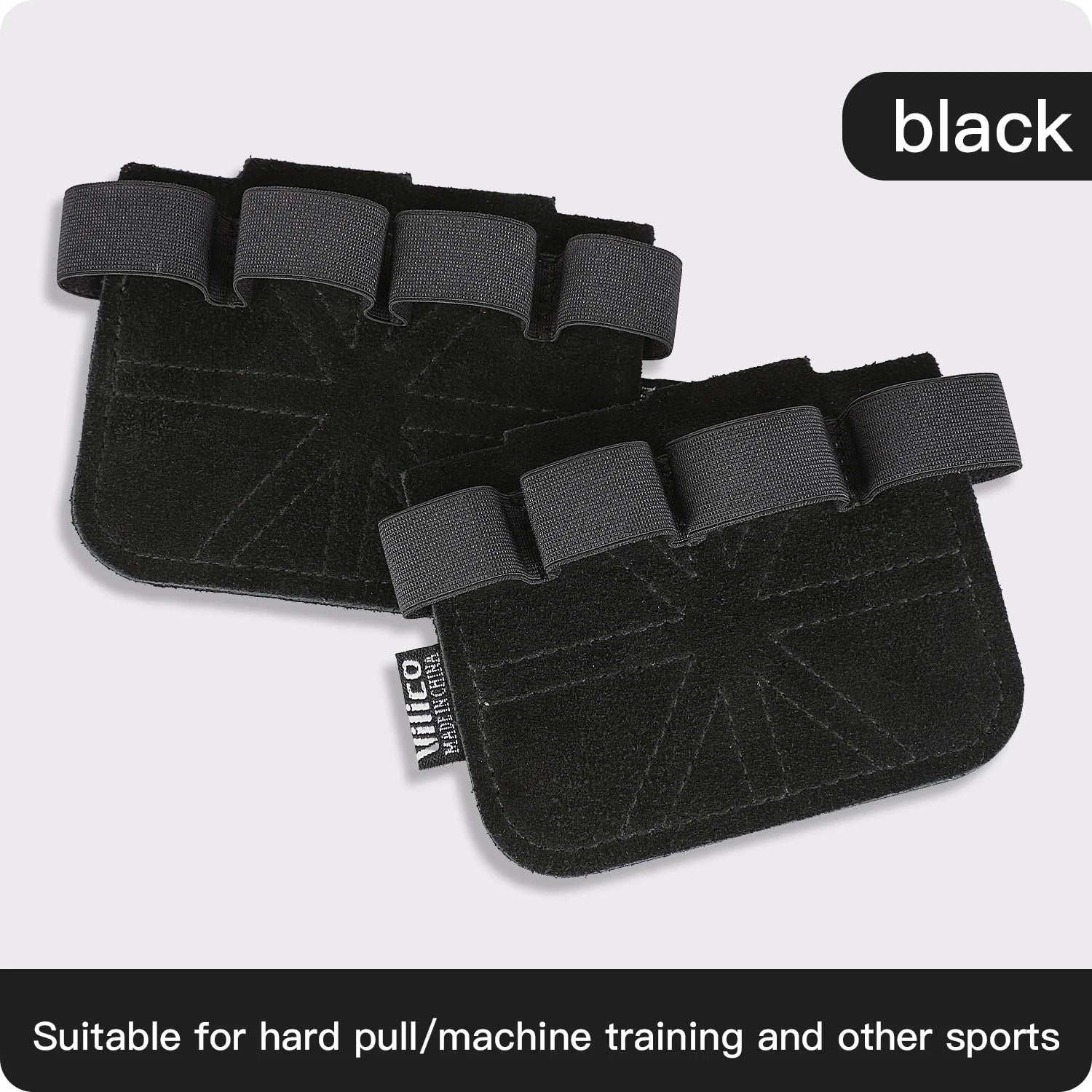 Leather Weight Lifting Training Gloves | Palm Protection for Gym Workouts