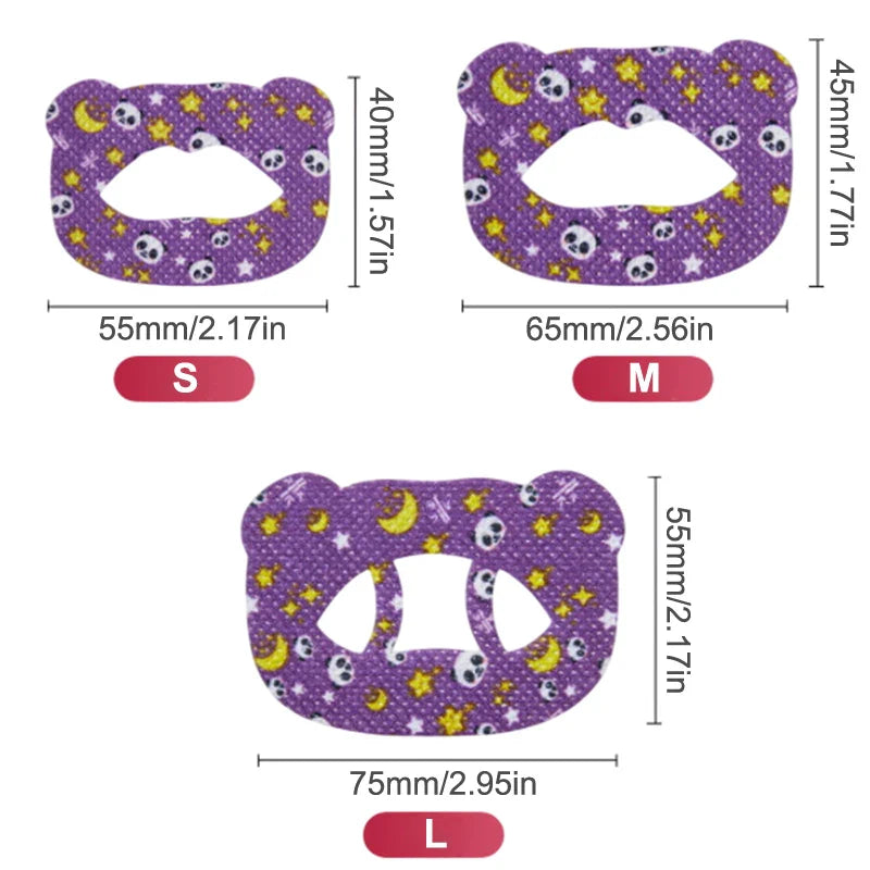 Mouth Tape for Kids Sleeping | 30 Pack Anti Snoring Strips for Better Nose Breathing