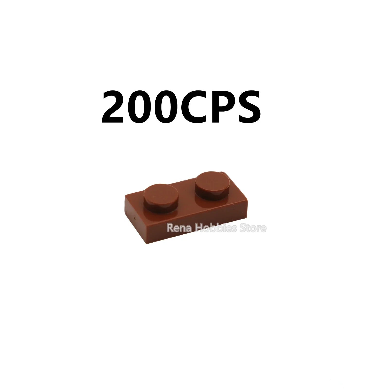 200PCS DIY Building Blocks Thin Figures Bricks 1x2 Dots | Educational Creative Toy Set Compatible with 3023