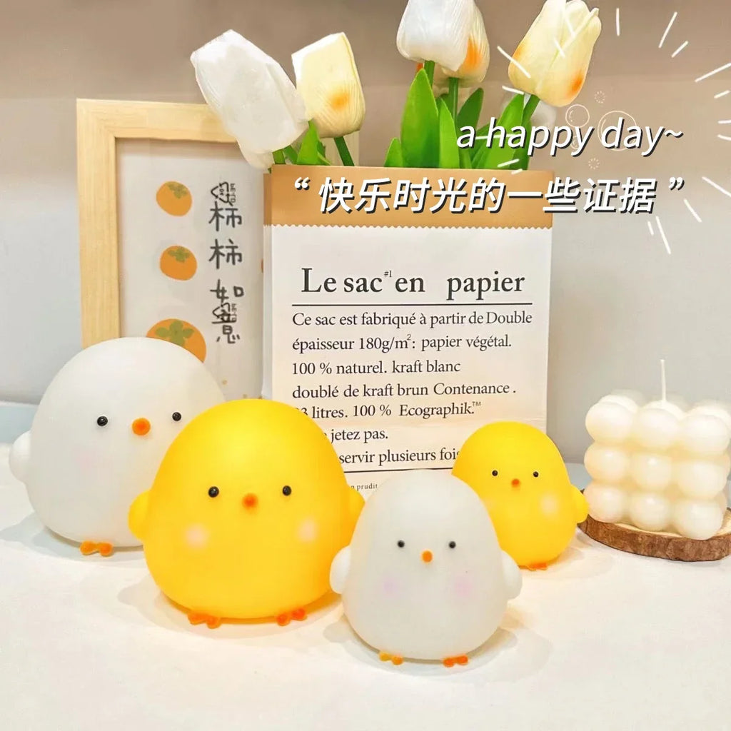 Cute Chicken Soft Night Light | Bedside Lamp for Kids Room Decor