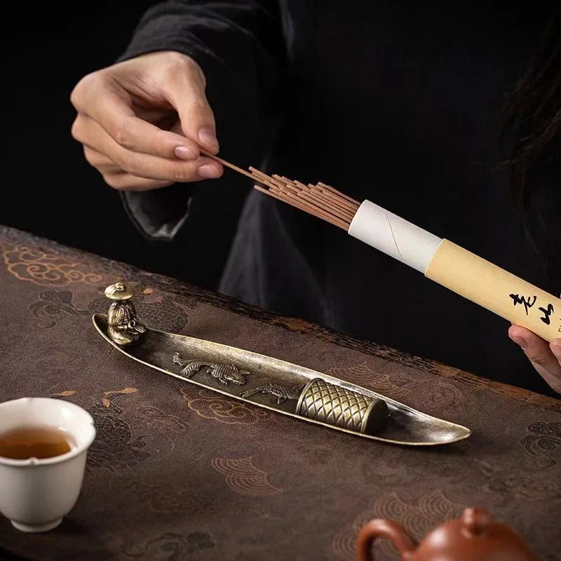 Creative Incense Holder | Japanese Old Men Fishing Incense Stick Burner