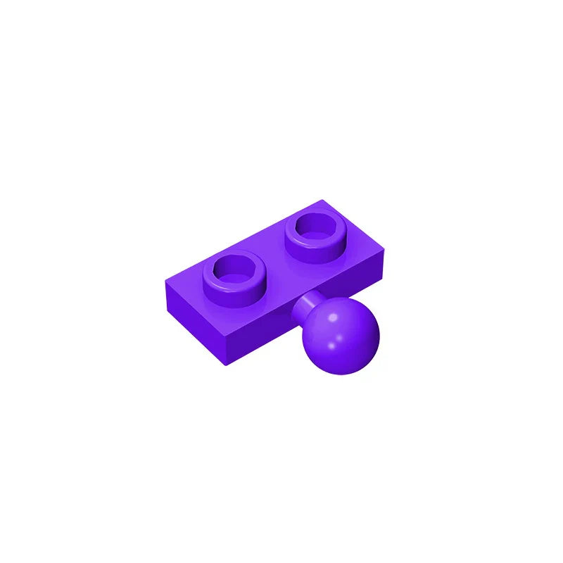 Plate, Modified 1 x 2 with Tow Ball on Side | Gobricks Building Block