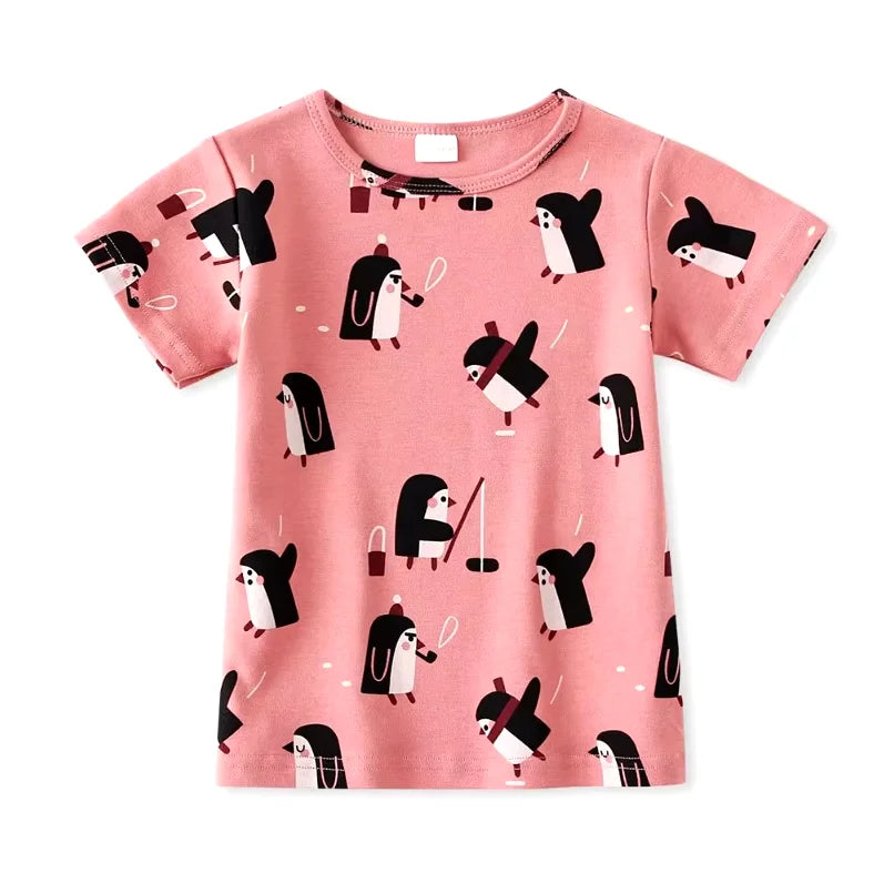 Kids Cotton Sweatshirt | Unisex Cartoon Top for Toddlers