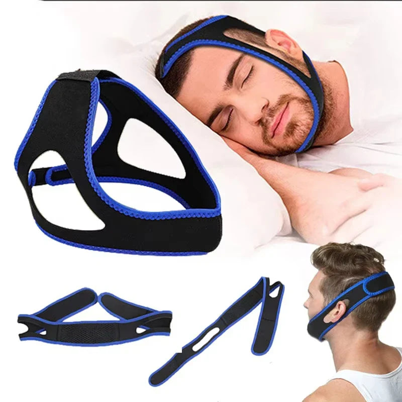 Anti Snore Chin Strap | Sleep Aid for Snoring Relief