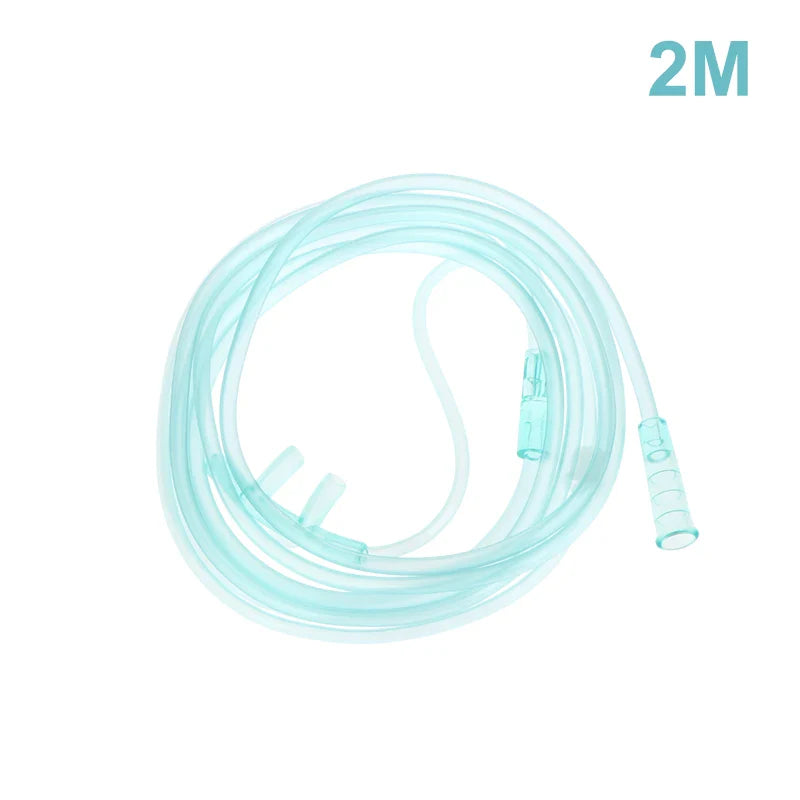 1.5m 3m 5m Nasal Cannula Oxygen Tube | Disposable Plastic Oxygen Tubing for Home and Hospital Use