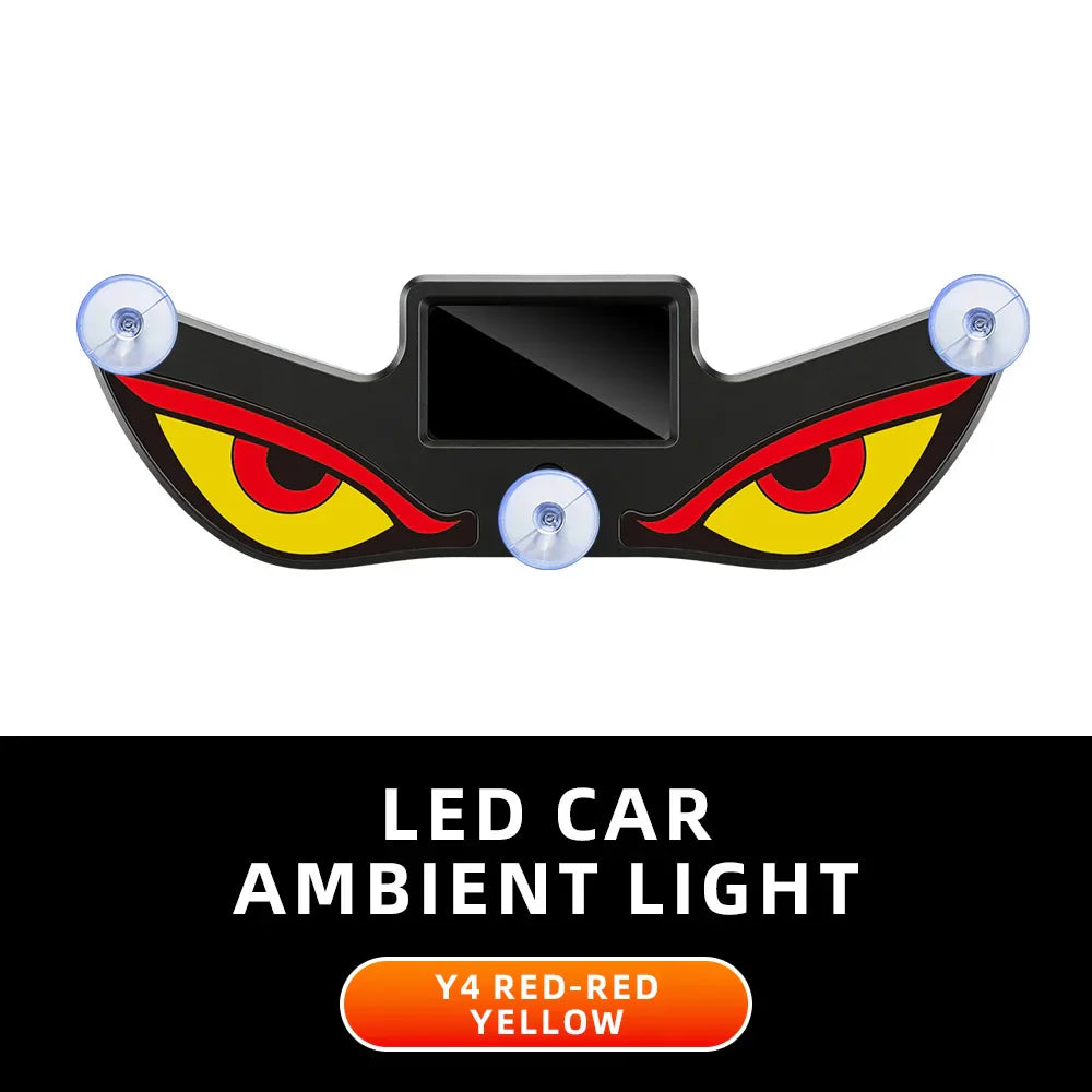 Devil’s Eye Car Warning Light | Solar and USB-C Rechargeable Safety Lamp