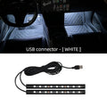 LED Car Ambient Foot Light | USB 5V Auto Interior Atmosphere Neon Lamp