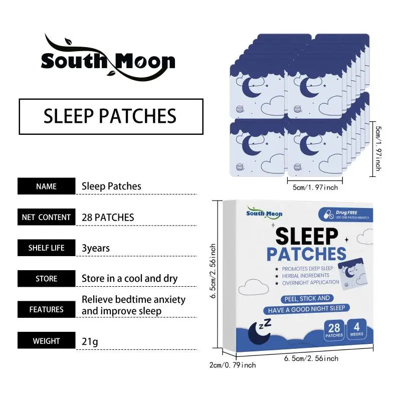Plant Sleep Patches | Nighttime Relaxation Aid for Better Sleep