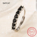 White Gold D Color Moissanite Ring for Women | 925 Silver Wedding Band