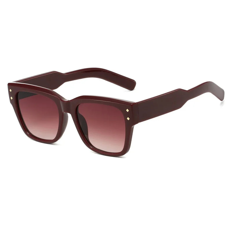 Classic Square Sunglasses UV400 | Unisex Fashion Shades