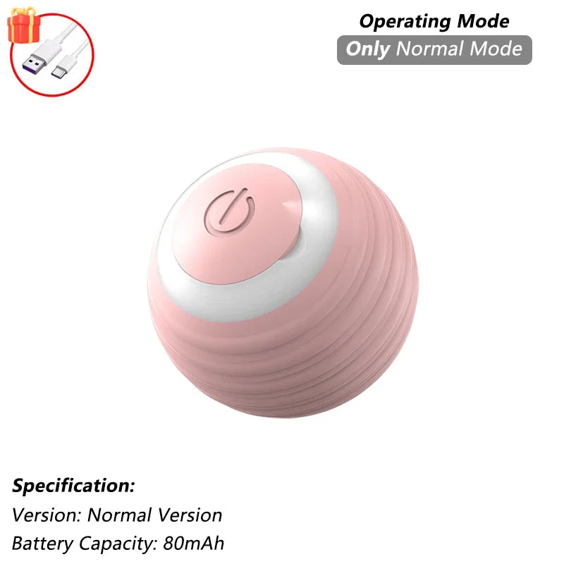 Interactive Smart Cat Toy Ball | Automatic Rolling Ball with Obstacle Avoidance