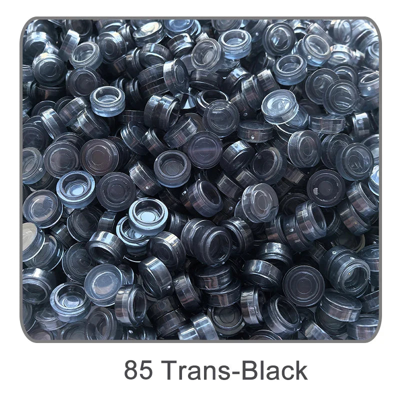 1000Pcs Tile 1x1 Round Building Blocks | 52 Color DIY Educational Creative Toy Set